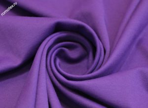 Ткань джерси цвет светло-фиолетовый